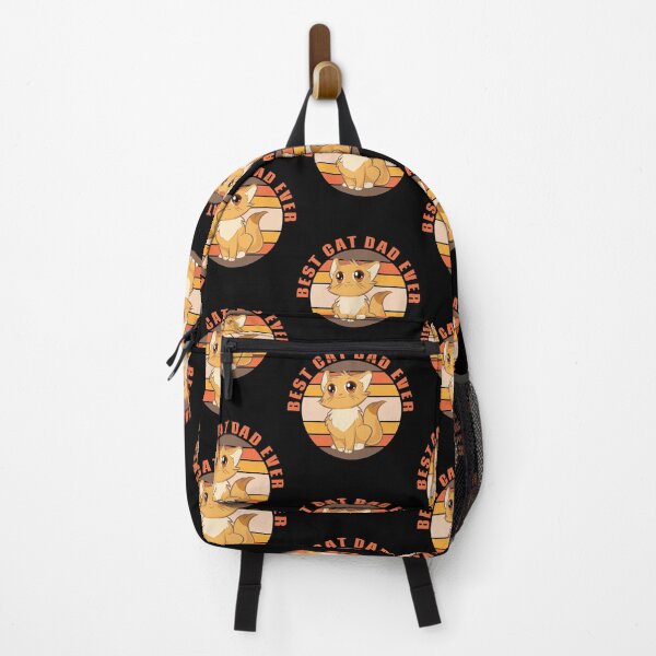 Item preview, Best Cat Dad Ever Sunset Animated designed and sold by TKsTees.