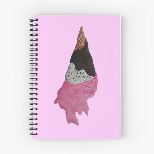Item preview,  Cute or kawaii ice-cream sweat ghost blob designed and sold by MilesOfArt.