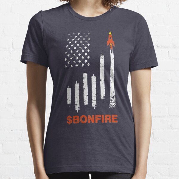 Bonfire Crypto Bonfire Coin HODL Stay Cozy Essential T-Shirt