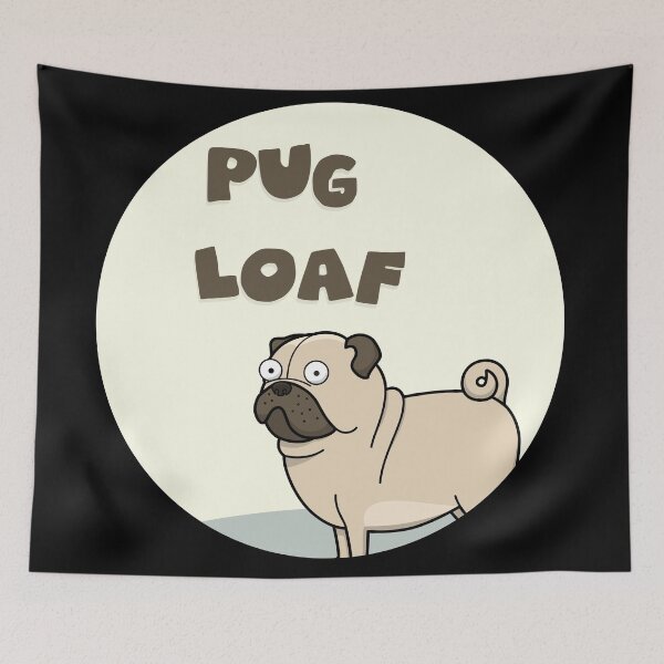 Item preview, pug loaf designed and sold by GoranDesign.