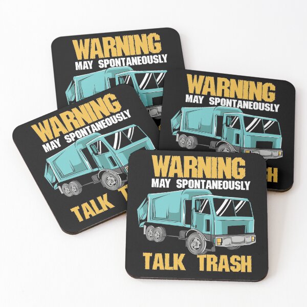 Item preview, Warning May Spontaneously Talk Trash designed and sold by Sandra78.