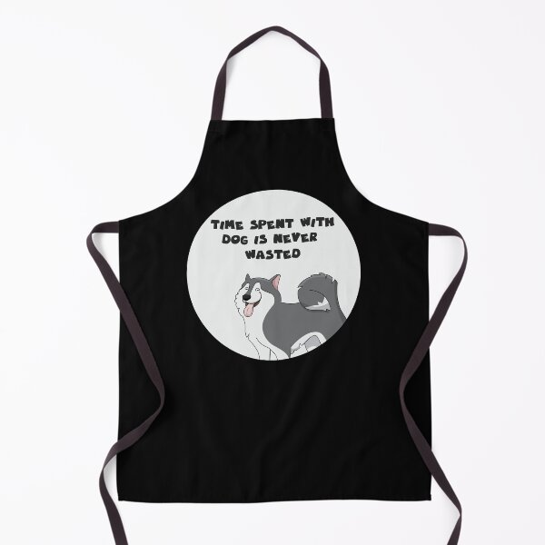 Item preview, time spent with dogs is never wasted designed and sold by GoranDesign.