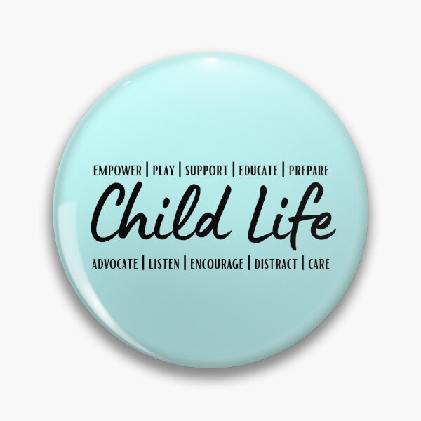 Item preview, child life block descriptor (black on light blue) designed and sold by agabrielle97.