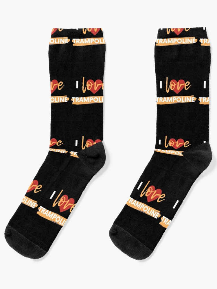 I Love Trampoline Socks for Sale by ucinelm