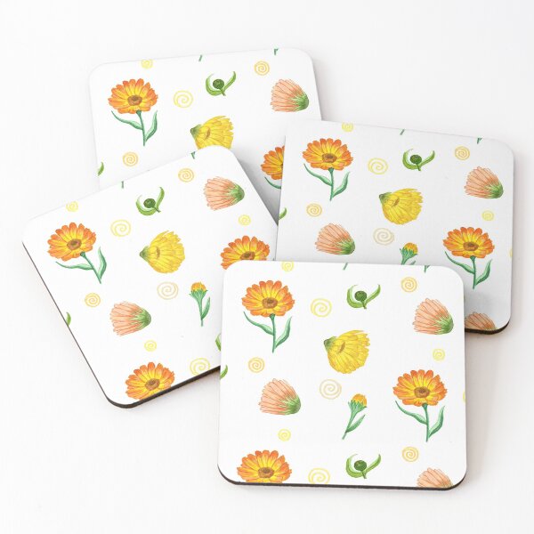 Item preview, Calendula Flowers designed and sold by soulestial.