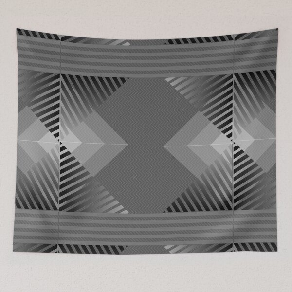 Item preview, GREY ZIGZAG STRIPED PATTERN designed and sold by Gitau98.