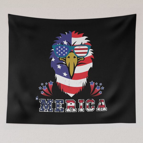 Item preview, Merica Eagle 4th of July Patriotic America gift designed and sold by Ibu83.