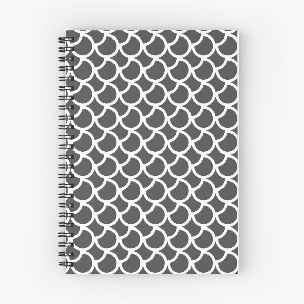 Item preview, Dark grey plain background and white art deco pattern designed and sold by Brontorino.