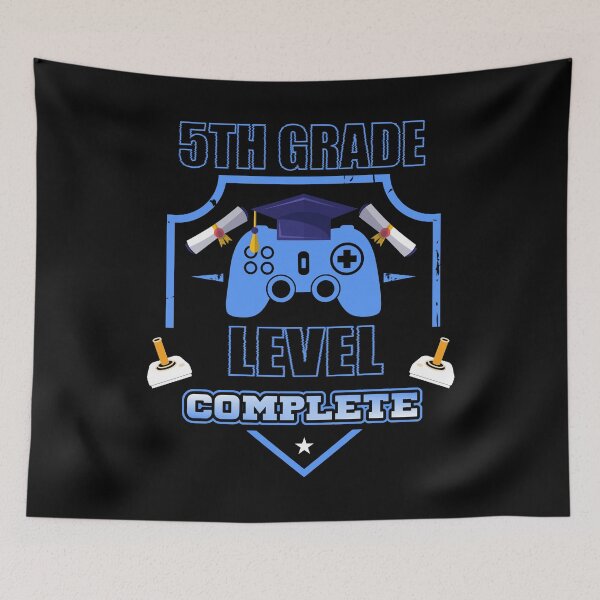 Item preview, 5th Grade Level Complete - Gaming Graduation gift designed and sold by Ibu83.