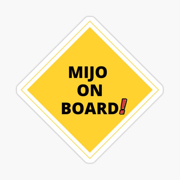 Item preview, Mijo on board designed and sold by Jasso-Prints.