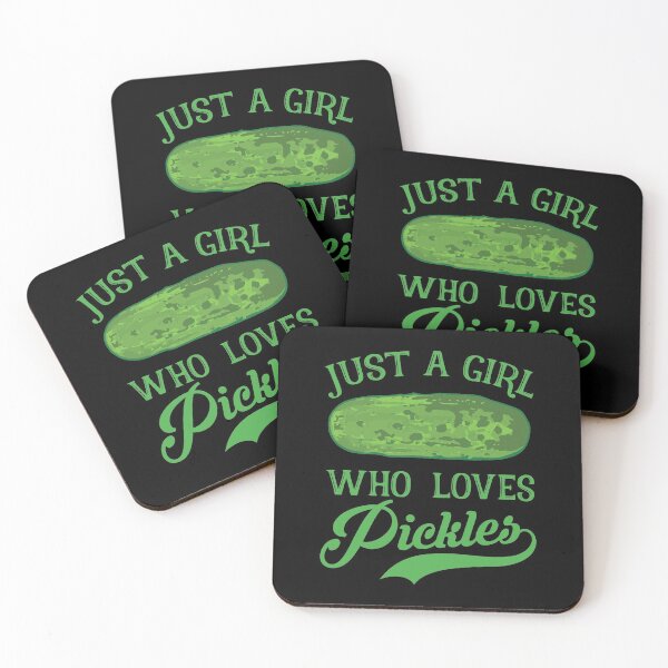 Item preview, Funny Girl Who Loves Pickles designed and sold by CustUmmMerch.