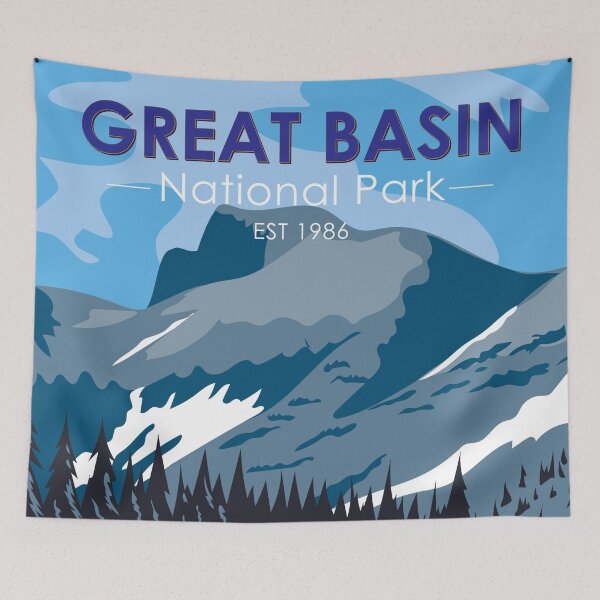 Item preview, Great Basin National Park Nevada Vintage designed and sold by KrisSidDesigns.