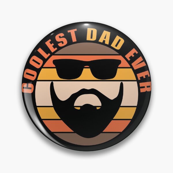 Item preview, Coolest Dad Ever Sunset Beard and Sunglasses designed and sold by TKsTees.