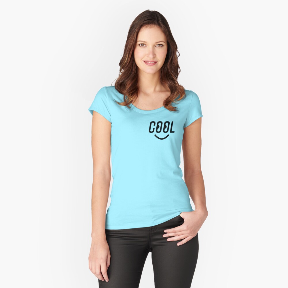Item preview, Fitted Scoop T-Shirt designed and sold by myyeticactus.