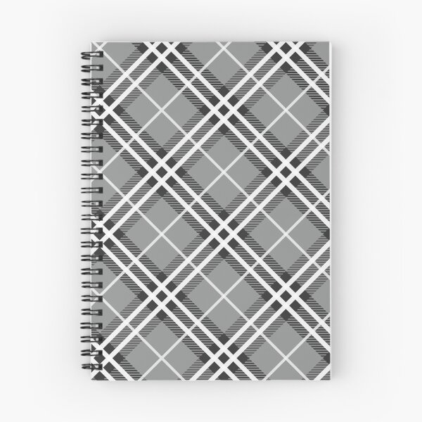 Item preview, Home is Where My Cows Are Silver Grey Plaid Coordinate designed and sold by KrisInStitches.
