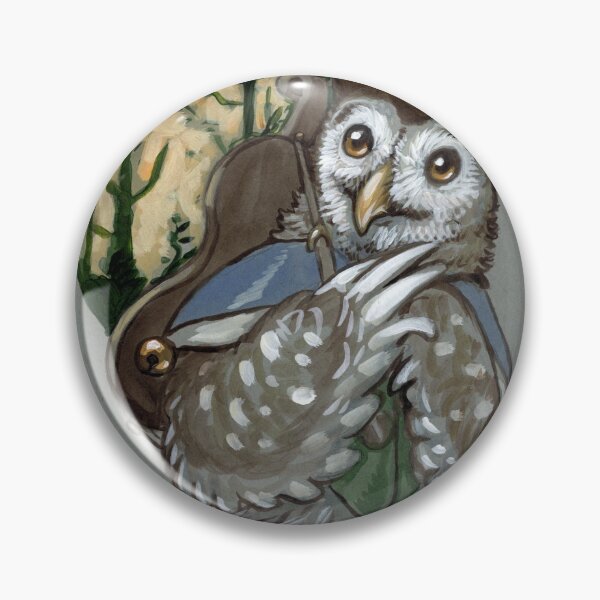 Item preview, The Bard Owl designed and sold by brushandtea.