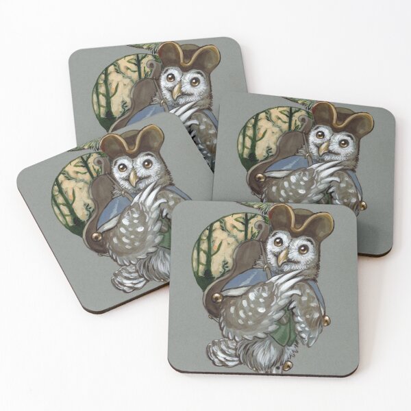 Item preview, The Bard Owl designed and sold by brushandtea.