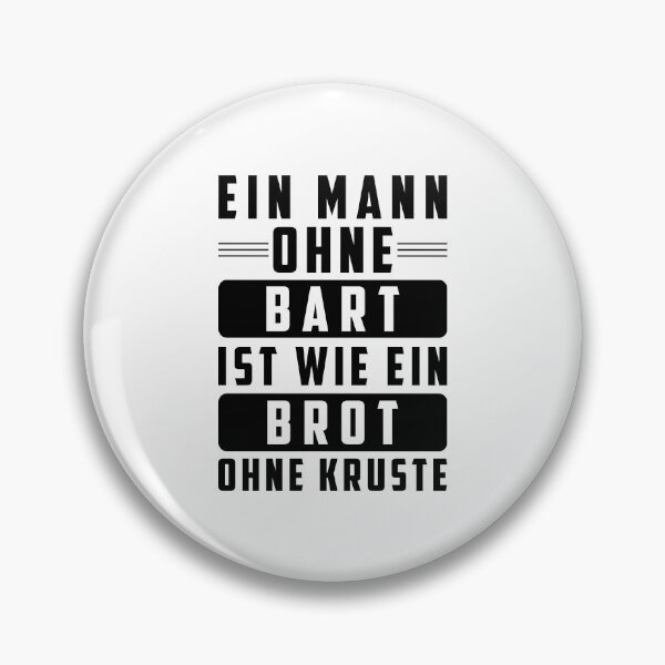 Item preview, A Man Without a Beard Is Like Bread Without a Crust White designed and sold by Tobias Langner.
