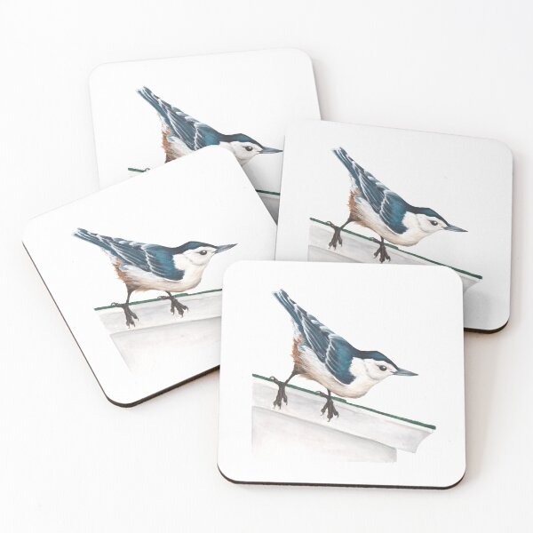Item preview, White Breasted Nuthatch  designed and sold by Alexis Rodefer.