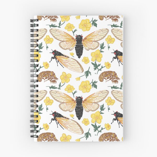 Item preview, Cicada Spring in White designed and sold by thesweetestfern.