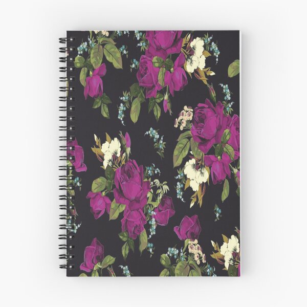 Item preview, Beautiful Black Background Purple Flower designed and sold by AHYAN.