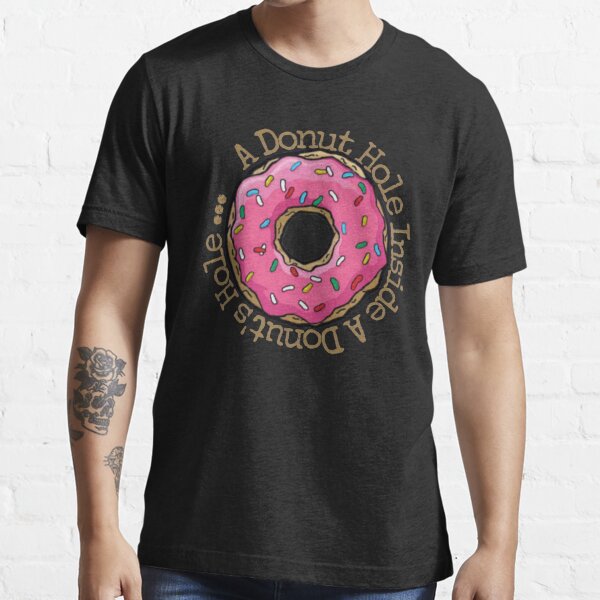 "A Donut Hole Inside A Donut Hole Funny A Donut's Hole,Cool Knives Out