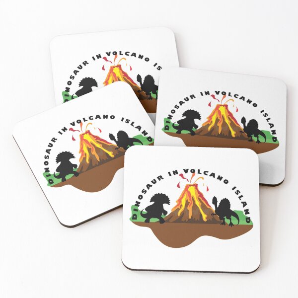 Item preview, dinosaurs in volcano island designed and sold by Aymanerachif.