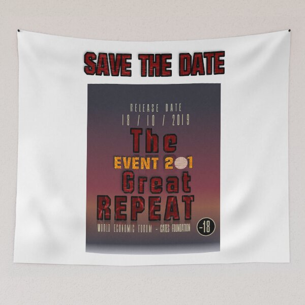 Item preview, The great repeat (event 201 pandemic) designed and sold by Fidgasy13.