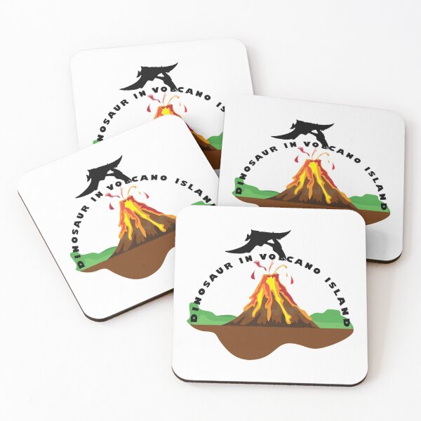 Item preview, dinosaurs in volcano island designed and sold by Aymanerachif.