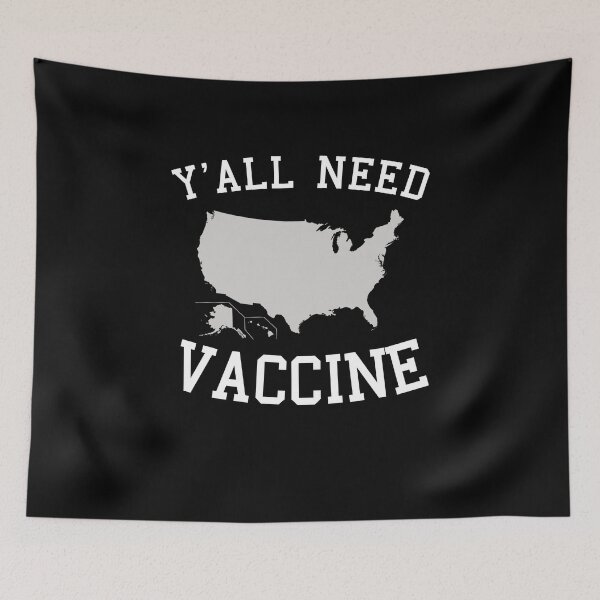 Item preview, Y'all Need Vaccine designed and sold by Nour El Islam Djemai.