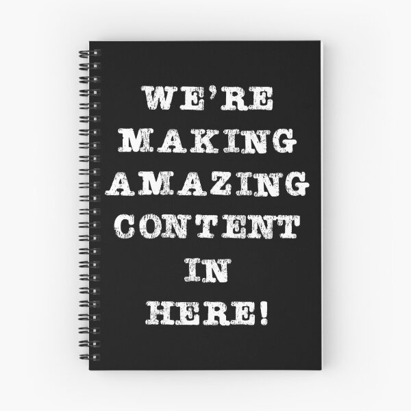 Item preview, Content Creator Tees: We're Making Amazing Content in Here!  designed and sold by GraffitiSoup.