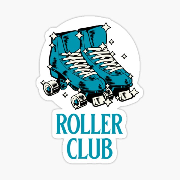 Roller Skate Polka Dot Border Birthday Favor Sticker – INKtropolis