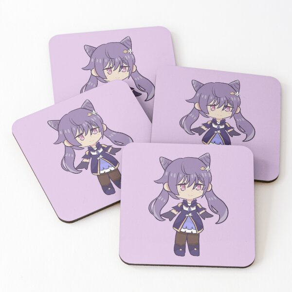 Item preview, Genshin Impact Chibi Keqing Fan Art designed and sold by uwu-kitty.