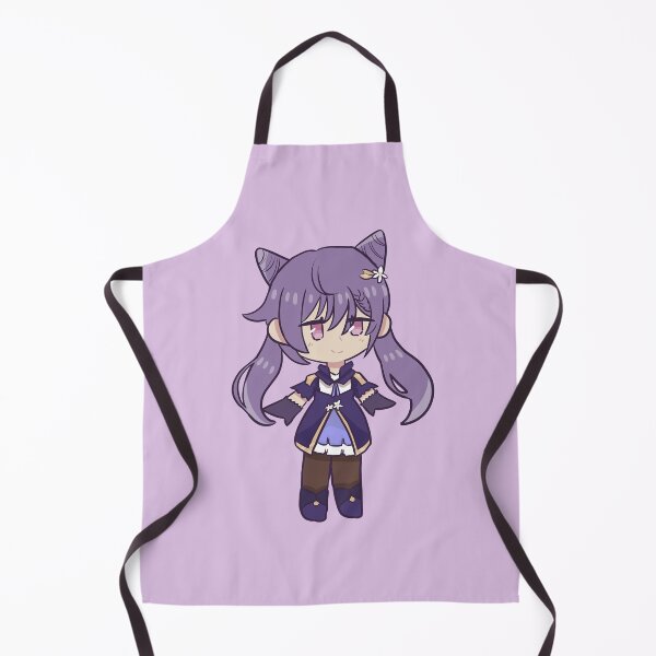 Item preview, Genshin Impact Chibi Keqing Fan Art designed and sold by uwu-kitty.