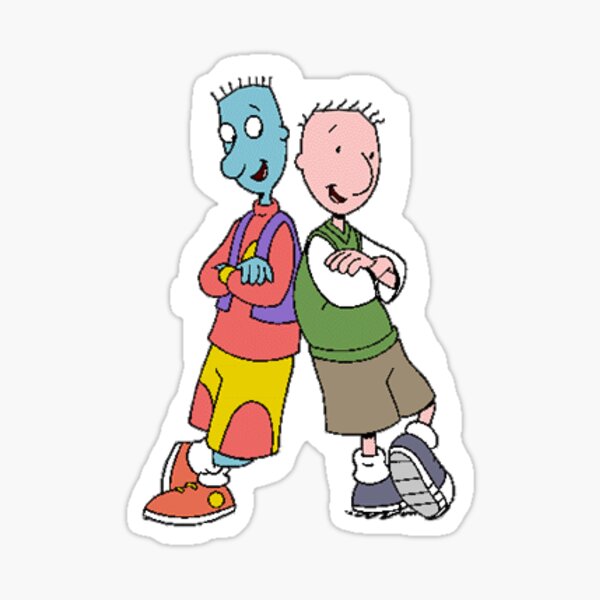 Doug And Skeeter Sticker By Artbymeganbrock Redbubble