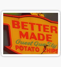 Better Made Potato Chips Sign Sticker