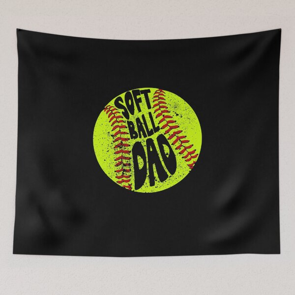 Item preview, Softball Dad For Softball Supporters designed and sold by MakeGoodChoices.