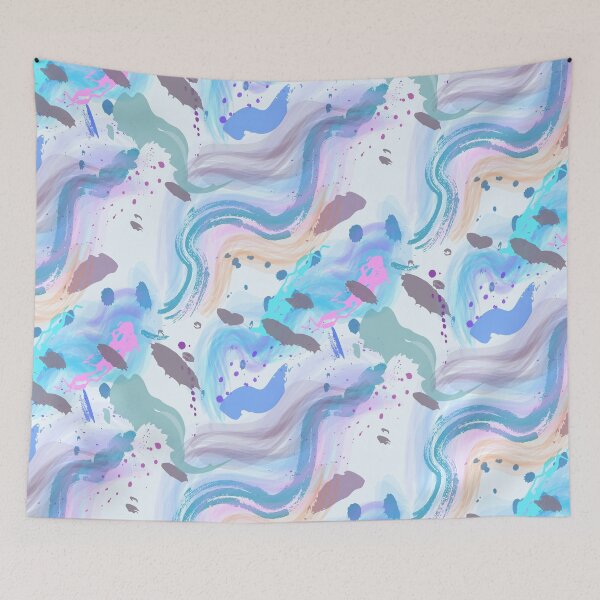 Item preview, abstract paint strokes light color  designed and sold by Big-flying-cat.