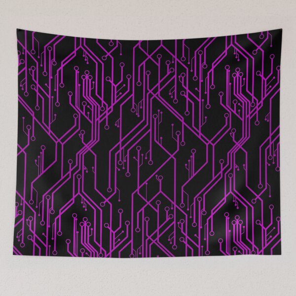 Item preview, Purple circuit board tech designed and sold by jc007.