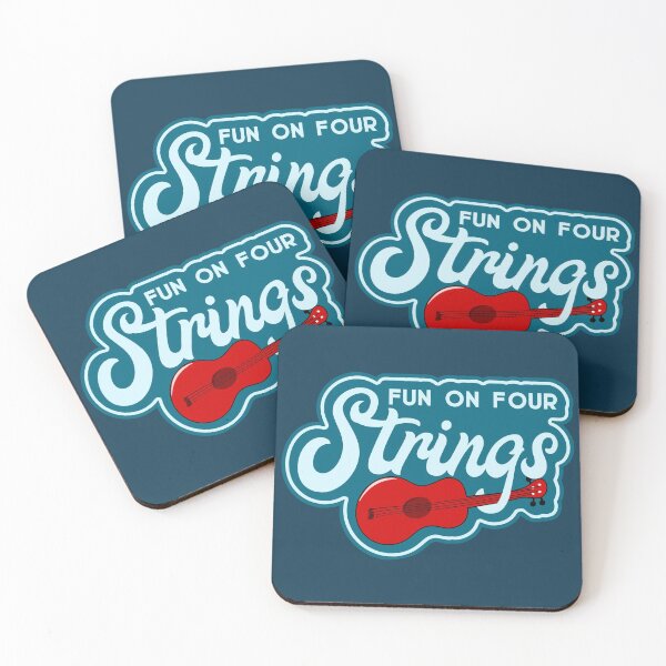 Item preview, Fun on four strings designed and sold by DeliriousSteve.