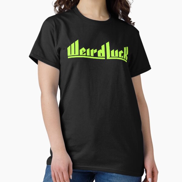 Weird Luck Logo (Neon Green) Classic T-Shirt