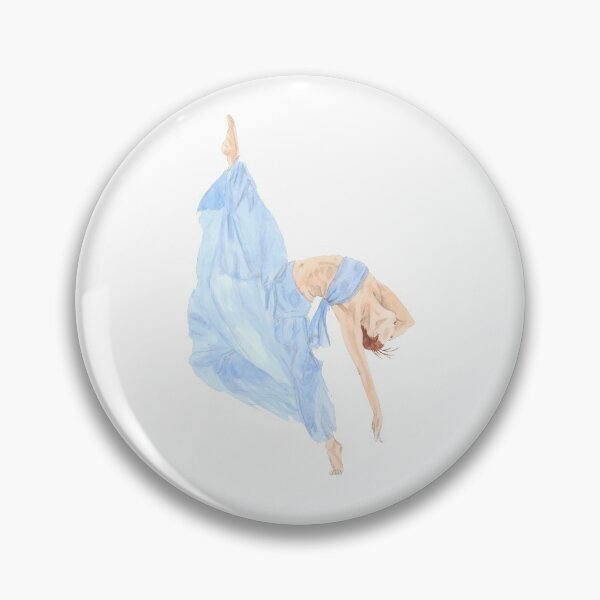 Artikelvorschau, Der blaue Tänzer entworfen und verkauft von balletart.