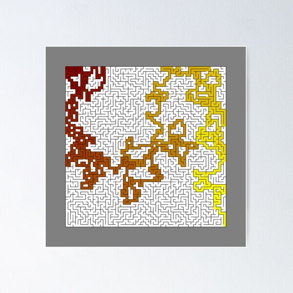 Item preview, Square Maze designed and sold by retinalfetish.