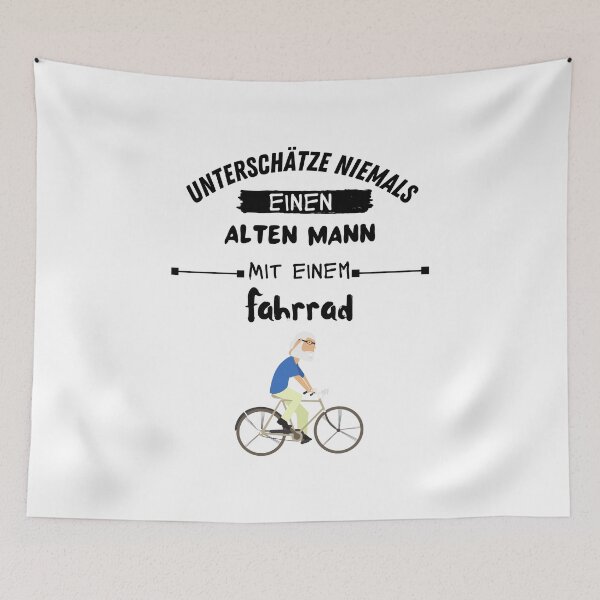 Item preview, Never underestimate an old man with a bike  . designed and sold by Hab2.