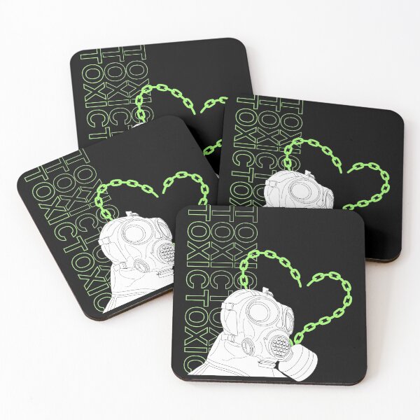 Item preview, Toxic gas mask love designed and sold by ItsMemeMachine.