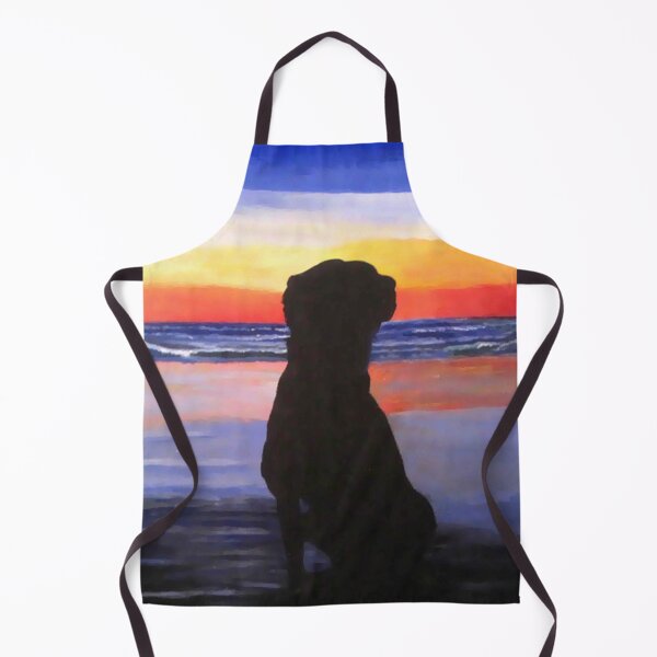 Item preview, Sunrise Landscape of Dog on Beach designed and sold by Carlo Varo.