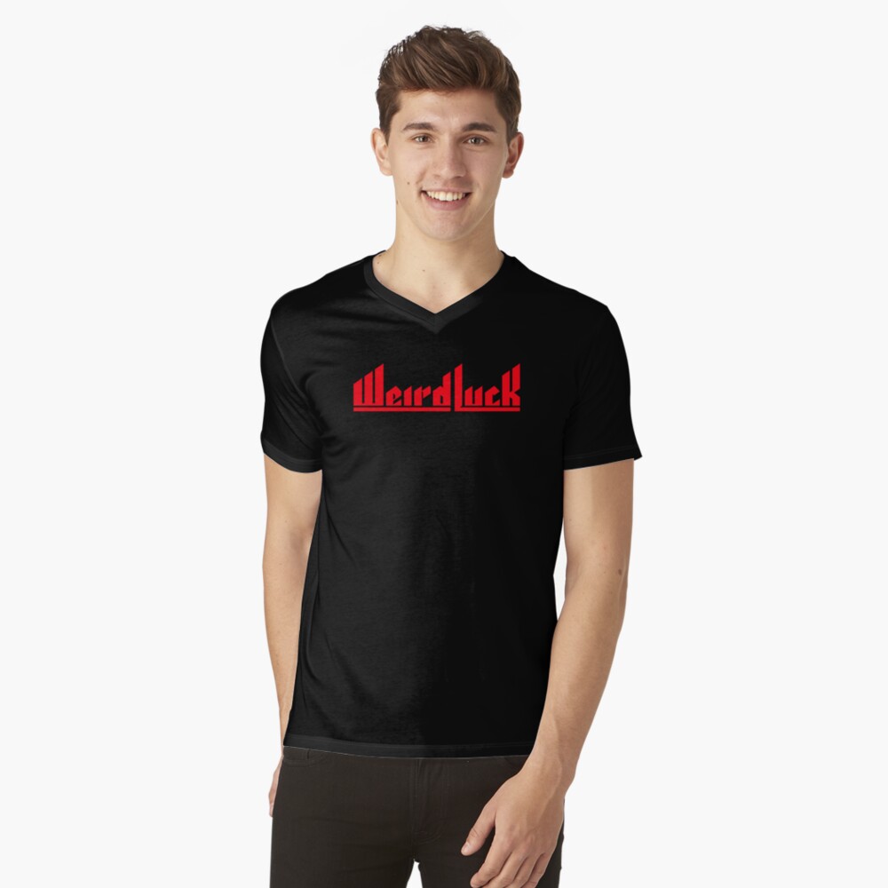 Item preview, V-Neck T-Shirt designed and sold by Weird-Luck.