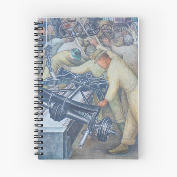 Aperçu de l'œuvre Diego Rivera Auto Usine créée et vendue par Dotti Hannum.