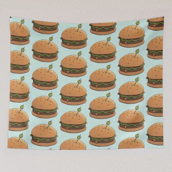 Item preview,  Burger Cartoon designed and sold by blurryleedss.