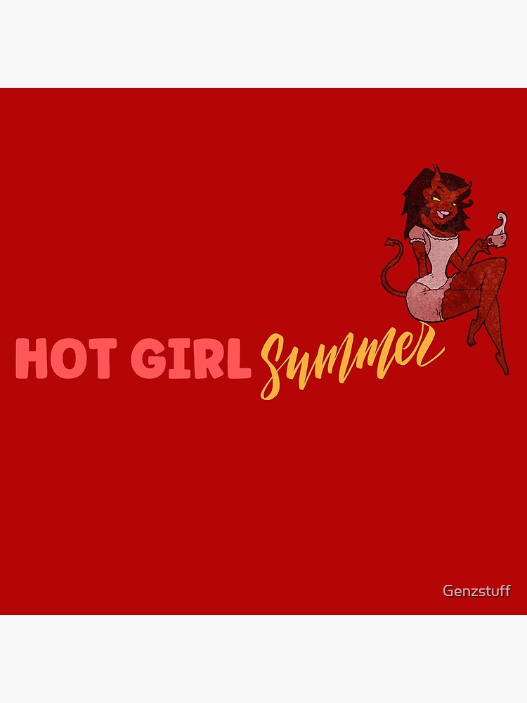 "Hot girl summer - trending tik tok famous" Poster for Sale by ...